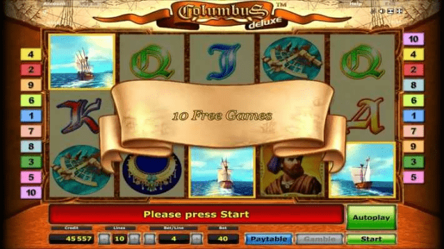Игровой автомат Columbus Deluxe