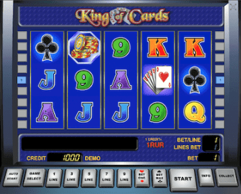 ВидеослотKings of Cards