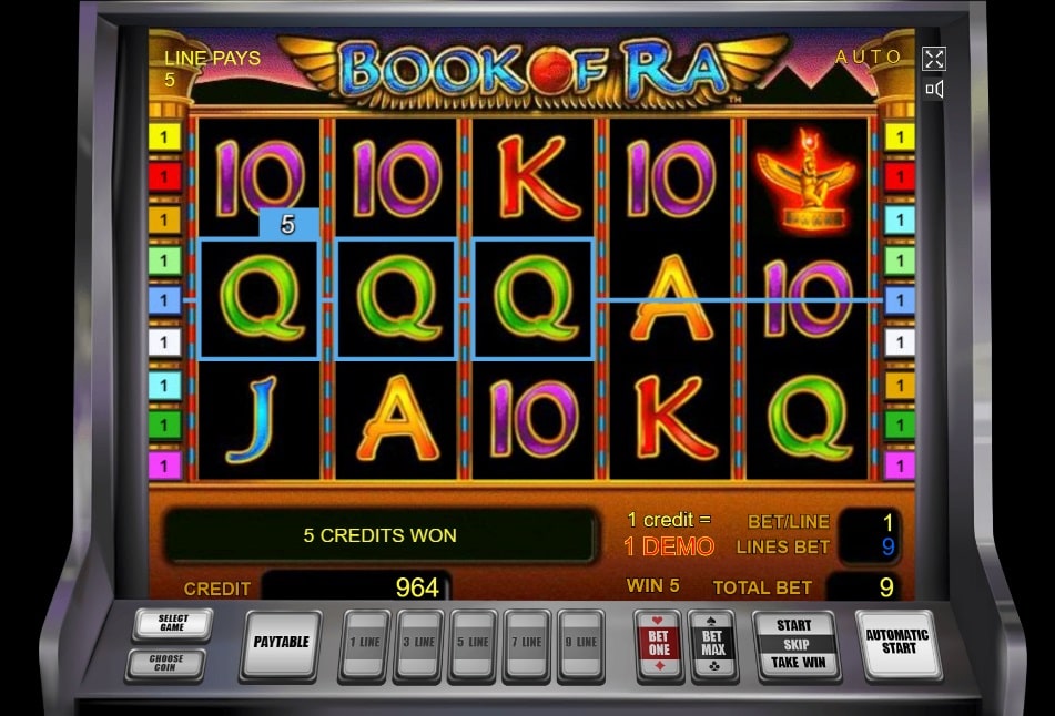 Игровой автомат Book Of Ra