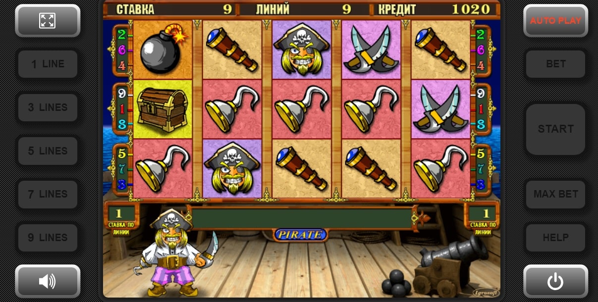 Игровой автомат Pirate